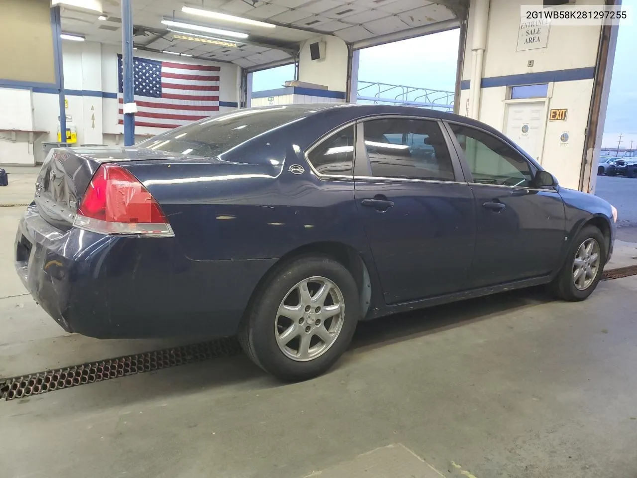 2008 Chevrolet Impala Ls VIN: 2G1WB58K281297255 Lot: 79747024