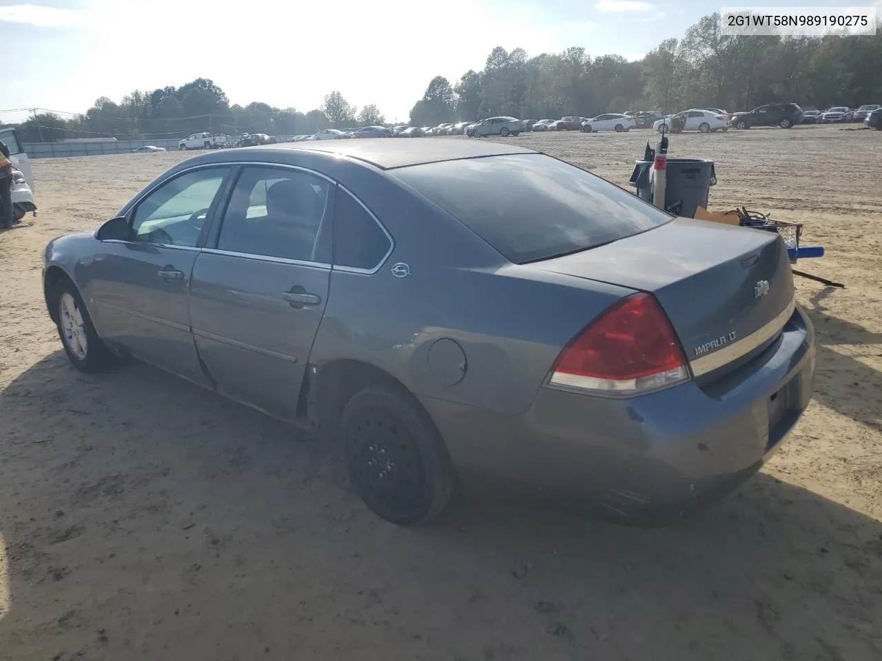 2008 Chevrolet Impala Lt VIN: 2G1WT58N989190275 Lot: 79955124