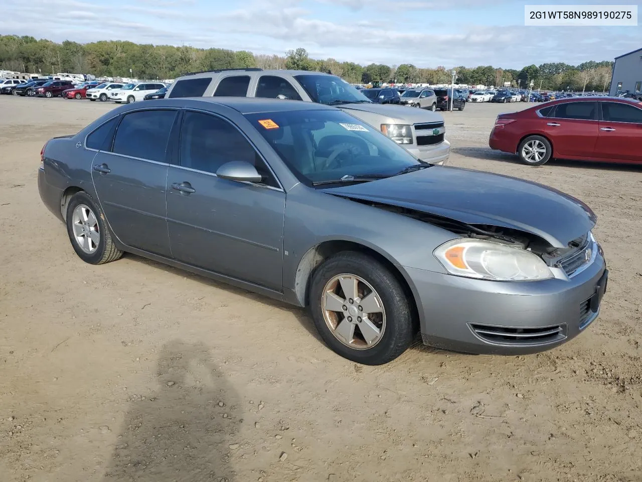 2008 Chevrolet Impala Lt VIN: 2G1WT58N989190275 Lot: 79955124