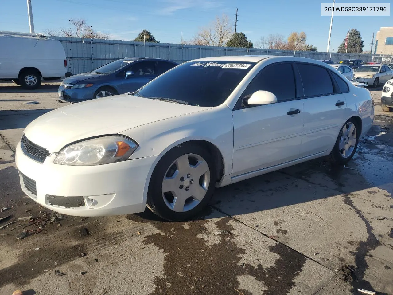 2008 Chevrolet Impala Super Sport VIN: 2G1WD58C389171796 Lot: 80092784