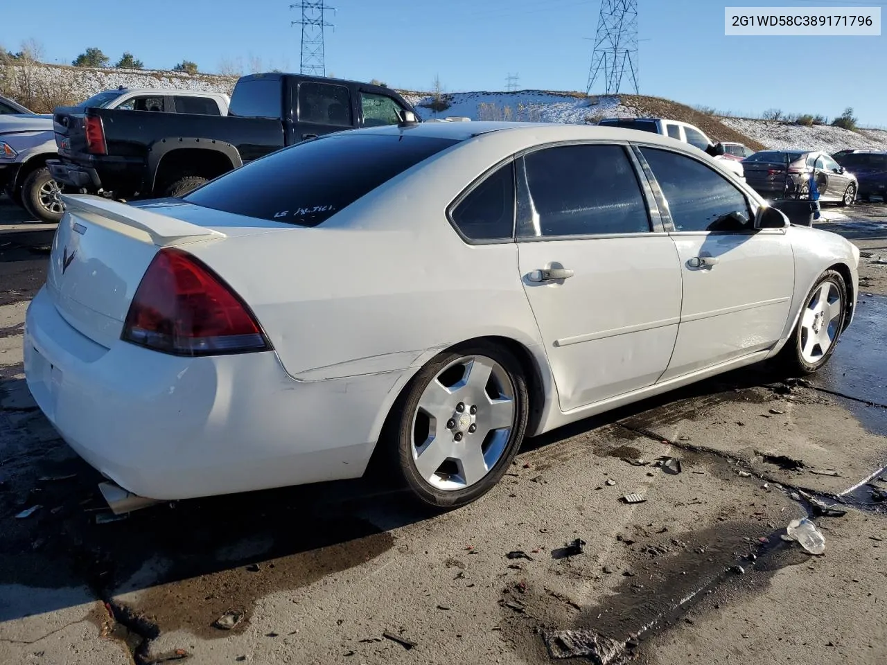 2008 Chevrolet Impala Super Sport VIN: 2G1WD58C389171796 Lot: 80092784