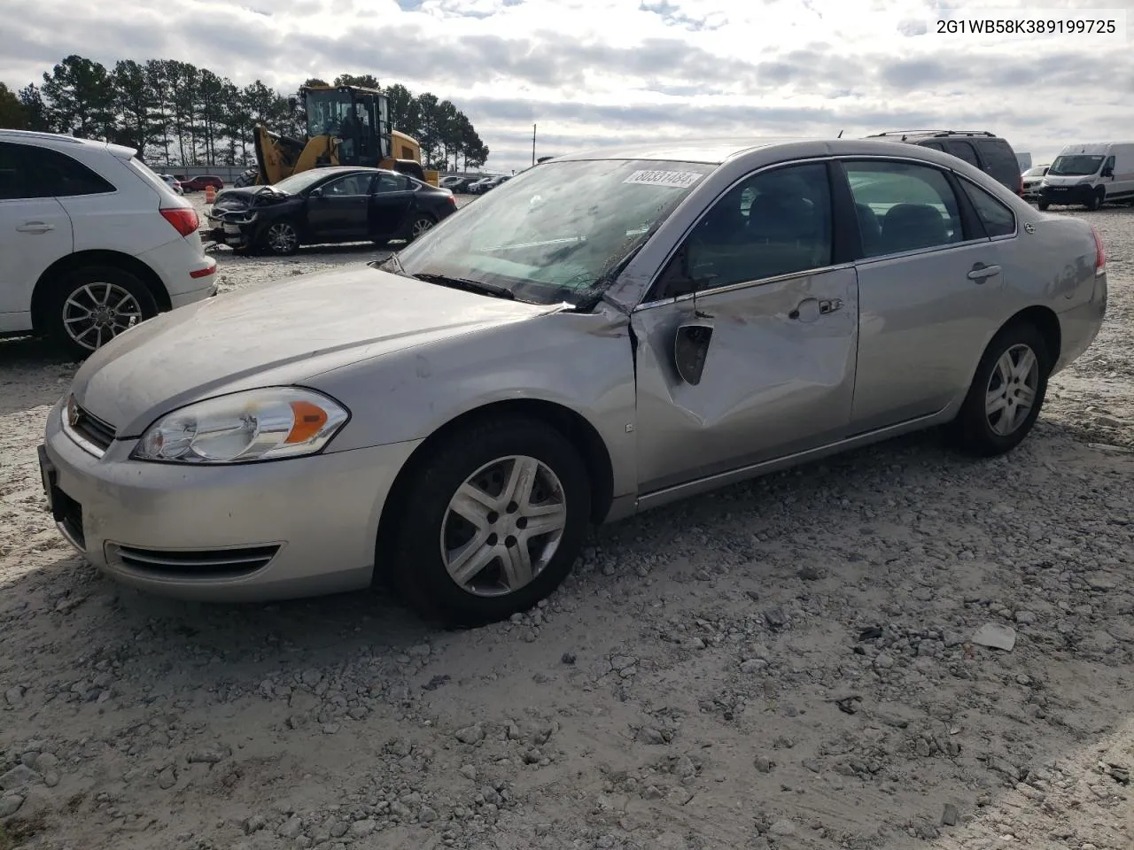 2008 Chevrolet Impala Ls VIN: 2G1WB58K389199725 Lot: 80331484