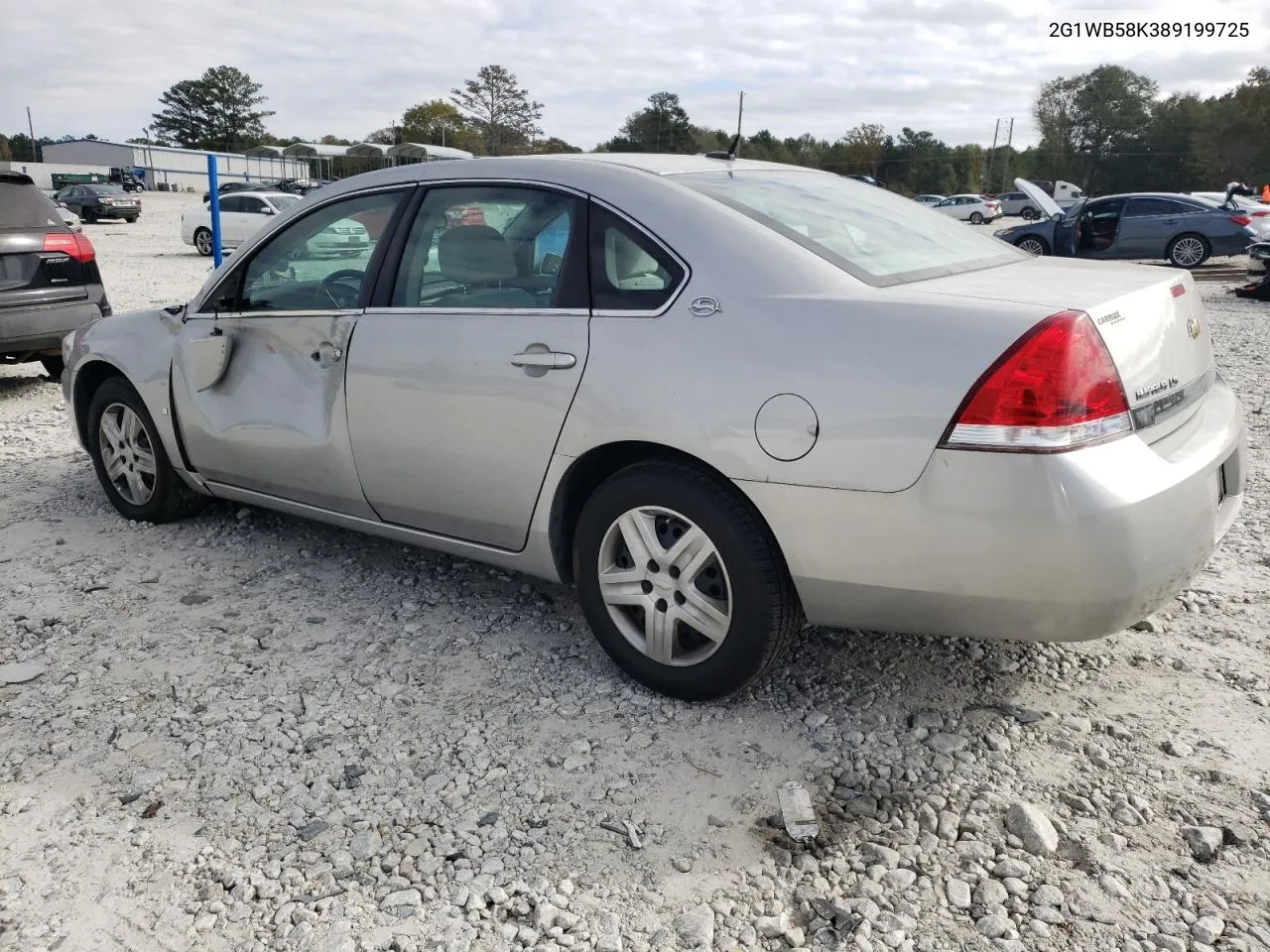 2008 Chevrolet Impala Ls VIN: 2G1WB58K389199725 Lot: 80331484