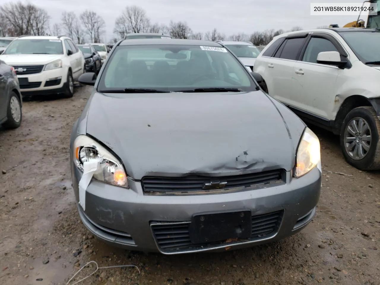 2008 Chevrolet Impala Ls VIN: 2G1WB58K189219244 Lot: 80675624