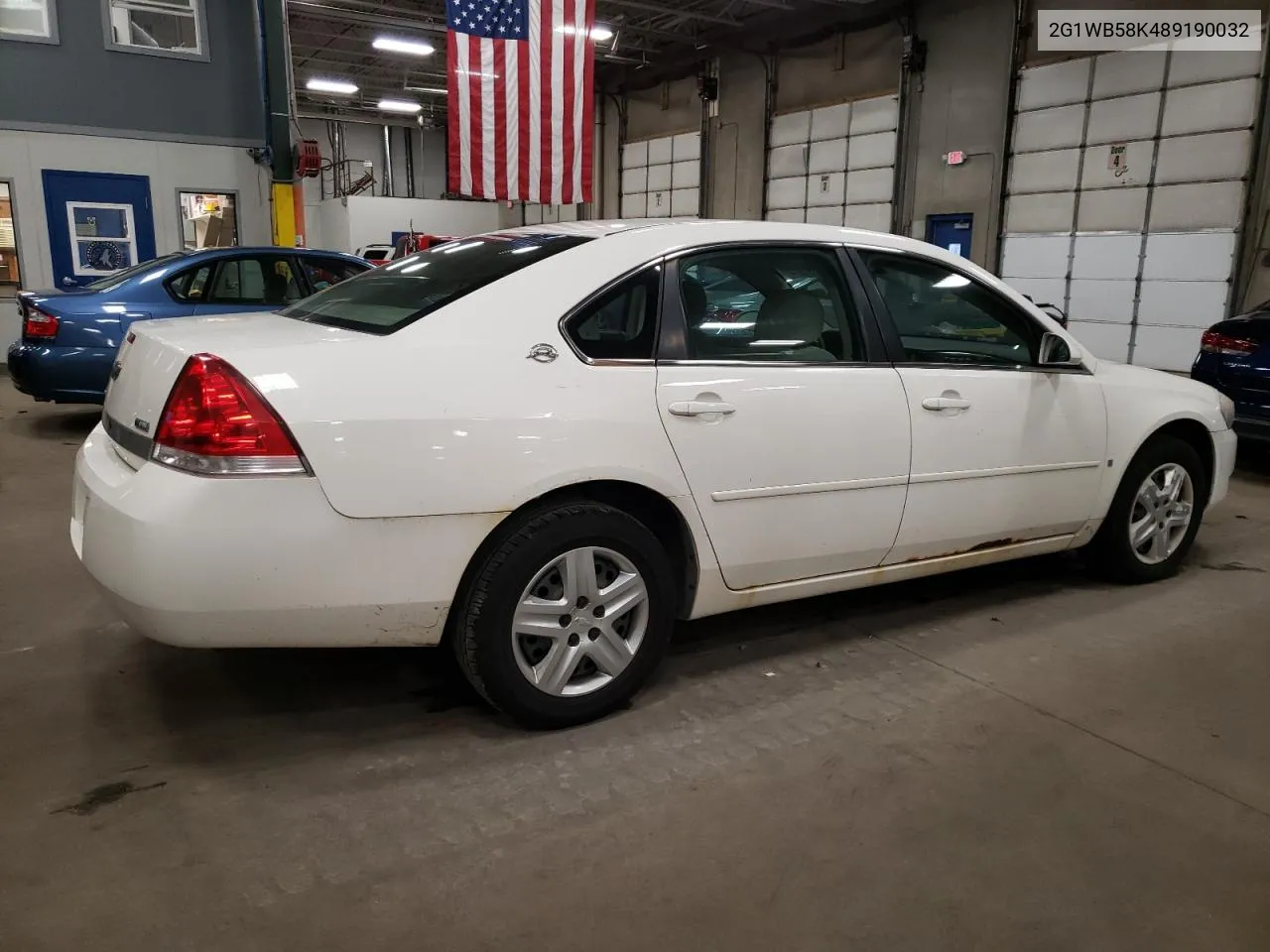 2008 Chevrolet Impala Ls VIN: 2G1WB58K489190032 Lot: 80731514