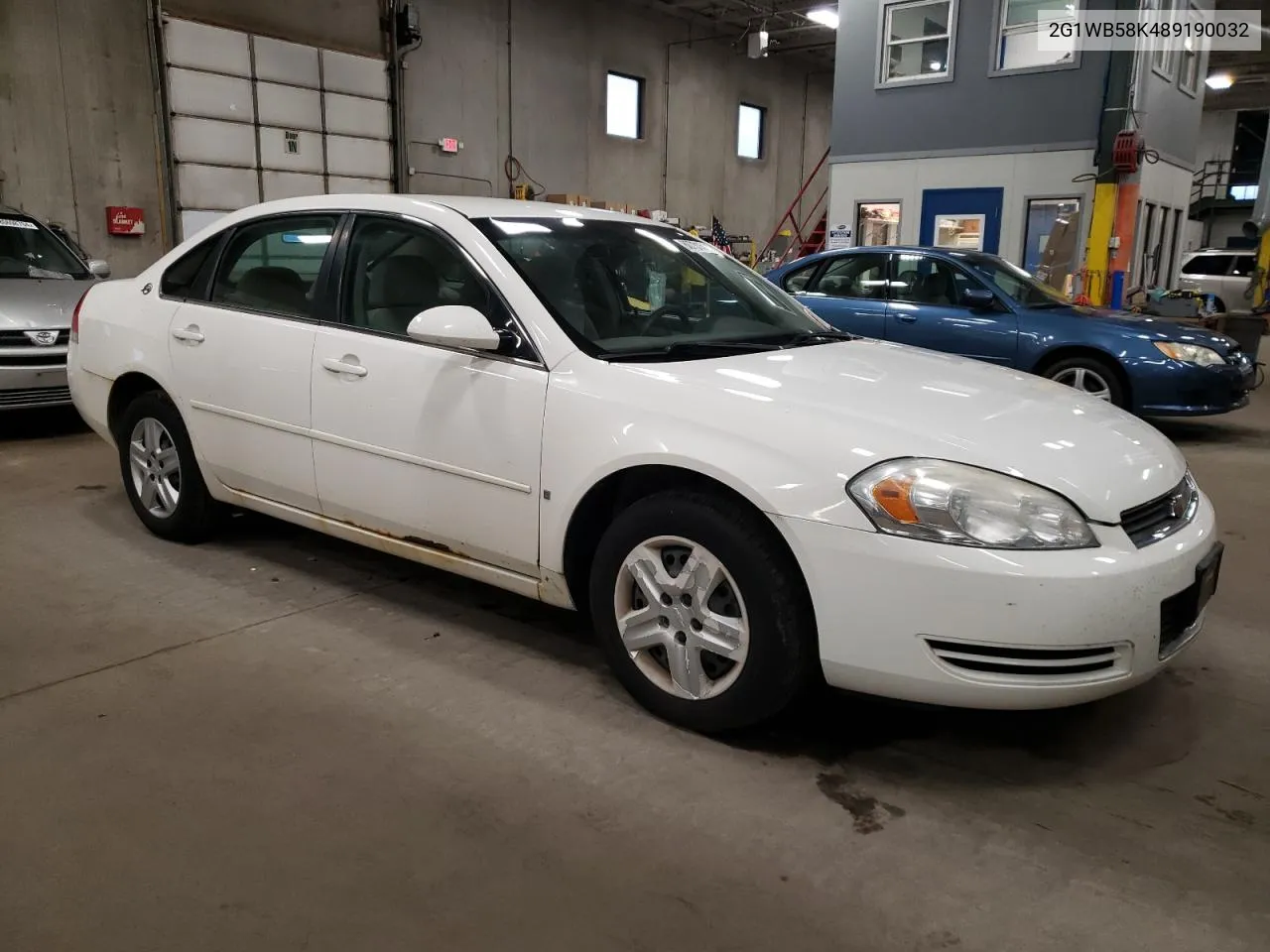 2008 Chevrolet Impala Ls VIN: 2G1WB58K489190032 Lot: 80731514