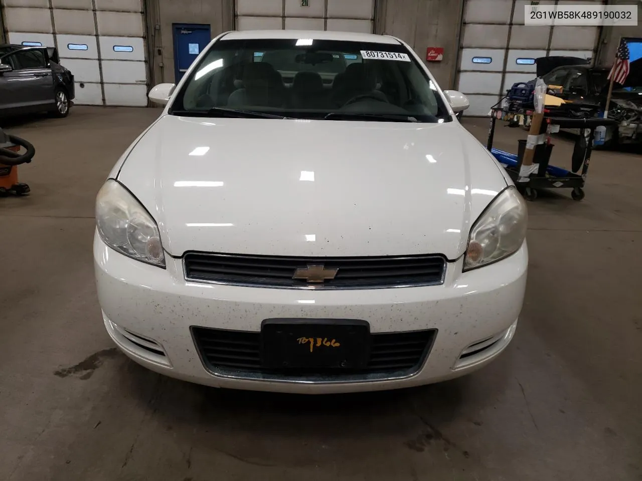 2008 Chevrolet Impala Ls VIN: 2G1WB58K489190032 Lot: 80731514