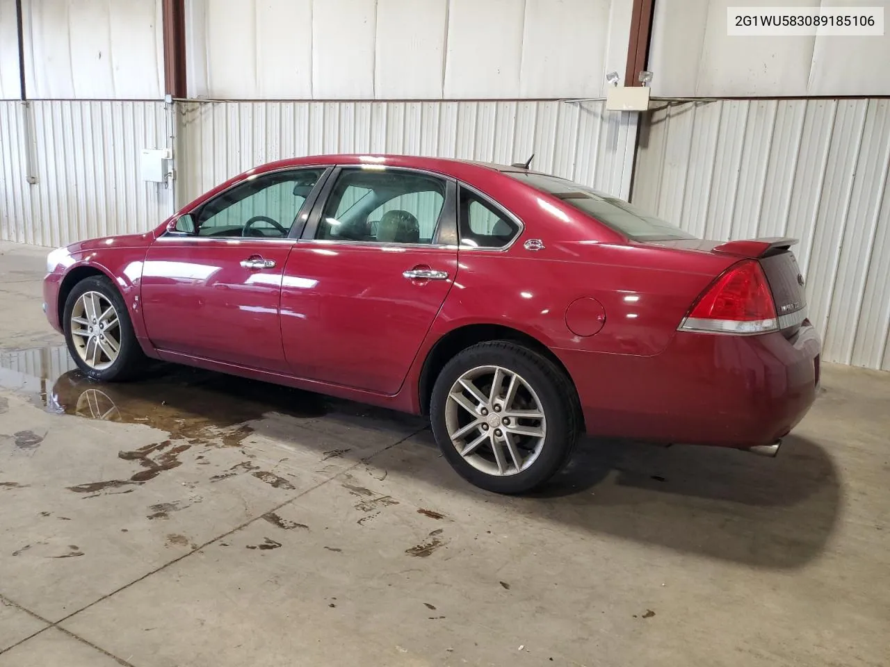 2008 Chevrolet Impala Ltz VIN: 2G1WU583089185106 Lot: 80820844