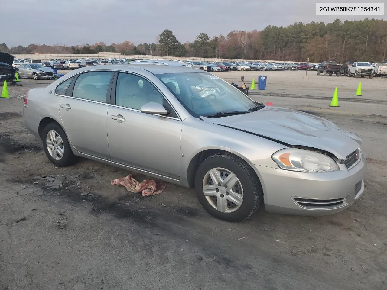 2G1WB58K781354341 2008 Chevrolet Impala Ls