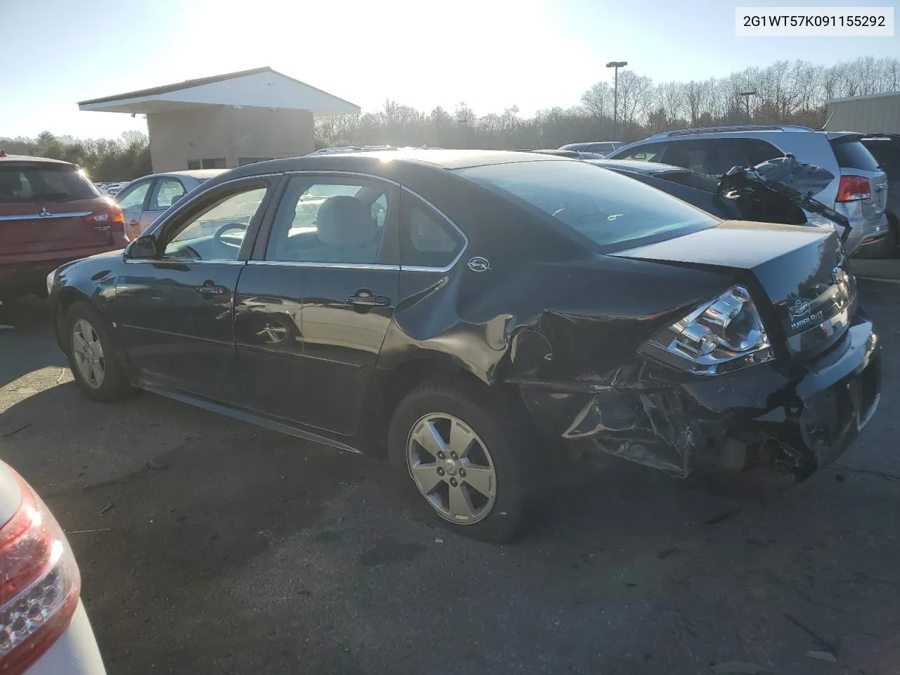 2009 Chevrolet Impala 1Lt VIN: 2G1WT57K091155292 Lot: 41411274