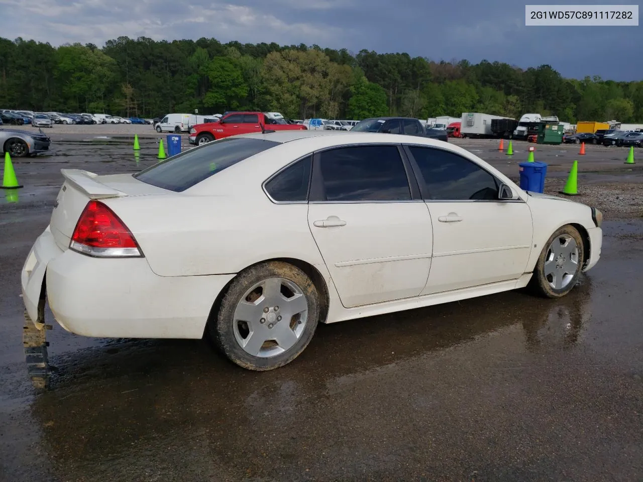 2009 Chevrolet Impala Ss VIN: 2G1WD57C891117282 Lot: 49274714