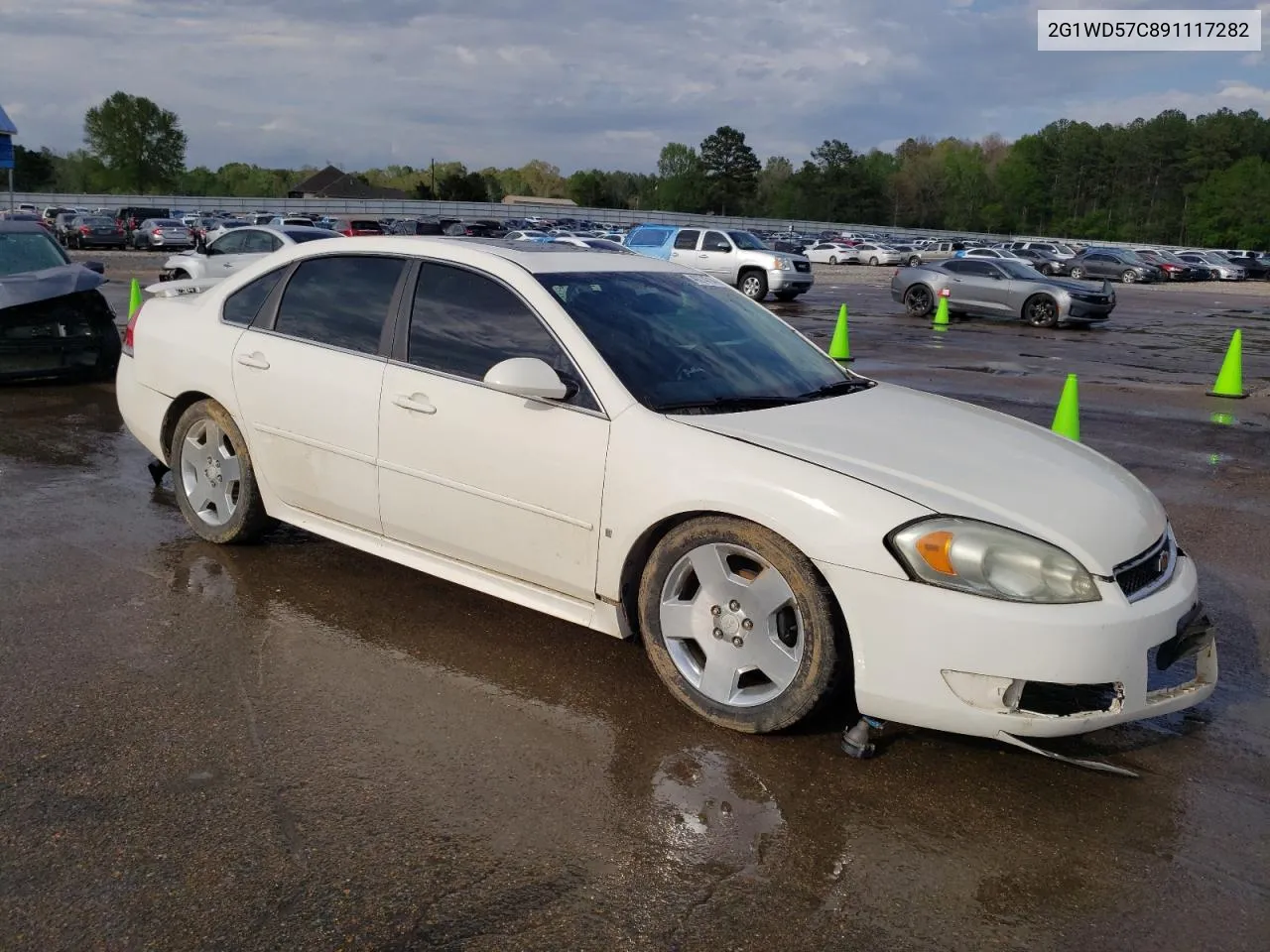 2009 Chevrolet Impala Ss VIN: 2G1WD57C891117282 Lot: 49274714