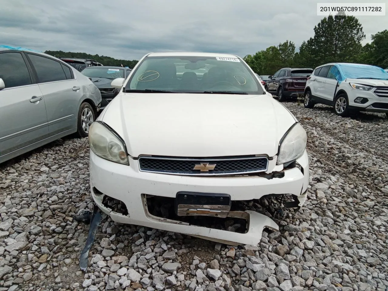 2009 Chevrolet Impala Ss VIN: 2G1WD57C891117282 Lot: 49274714