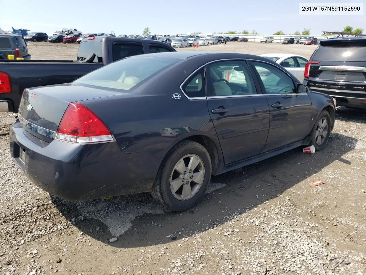 2009 Chevrolet Impala 1Lt VIN: 2G1WT57N591152690 Lot: 52533294