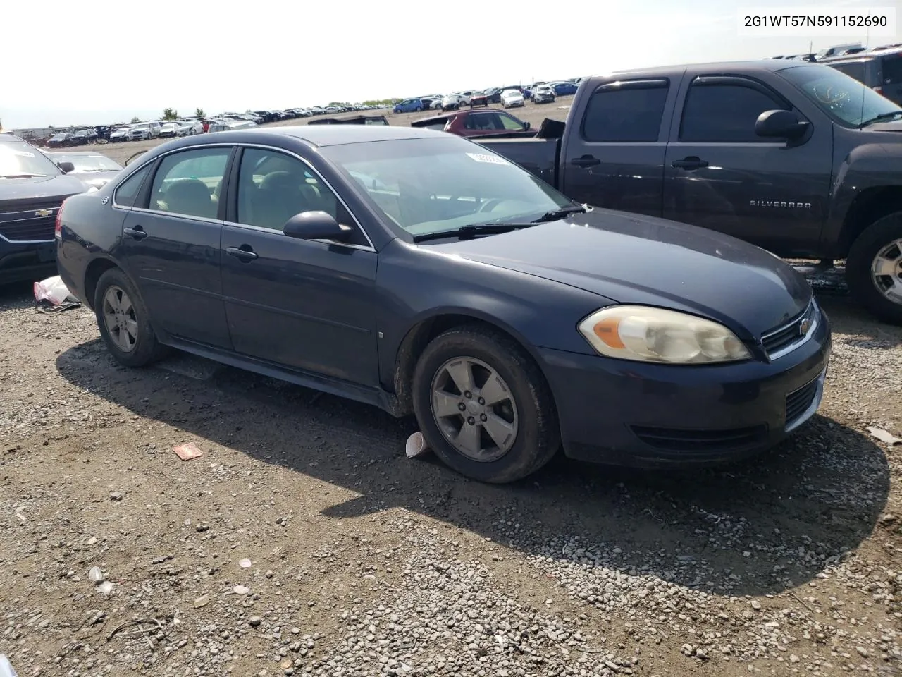 2009 Chevrolet Impala 1Lt VIN: 2G1WT57N591152690 Lot: 52533294