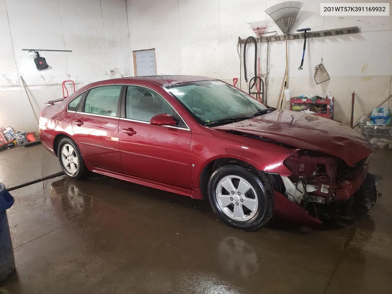 2009 Chevrolet Impala 1Lt VIN: 2G1WT57K391169932 Lot: 52840314