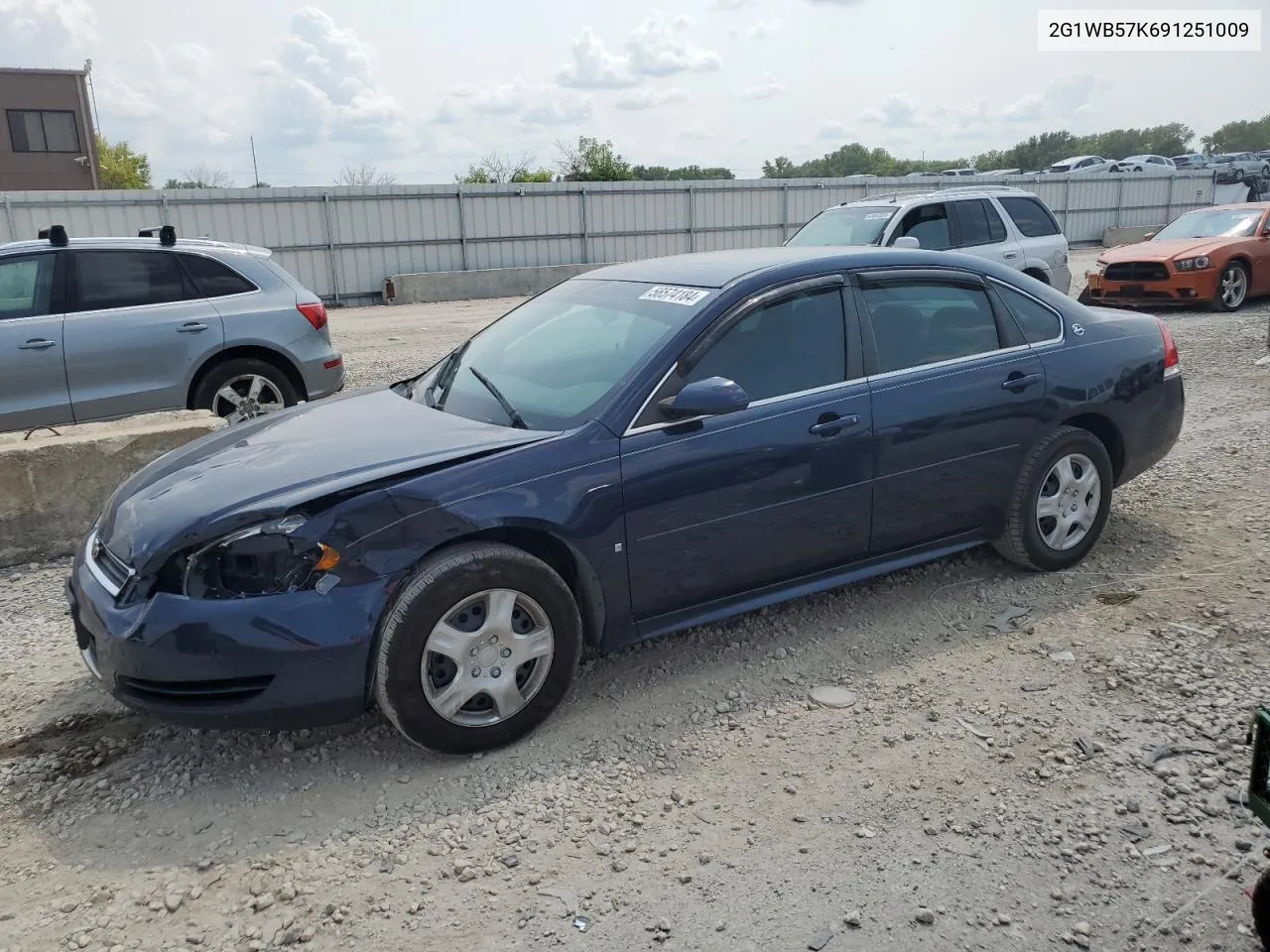 2009 Chevrolet Impala Ls VIN: 2G1WB57K691251009 Lot: 56574184