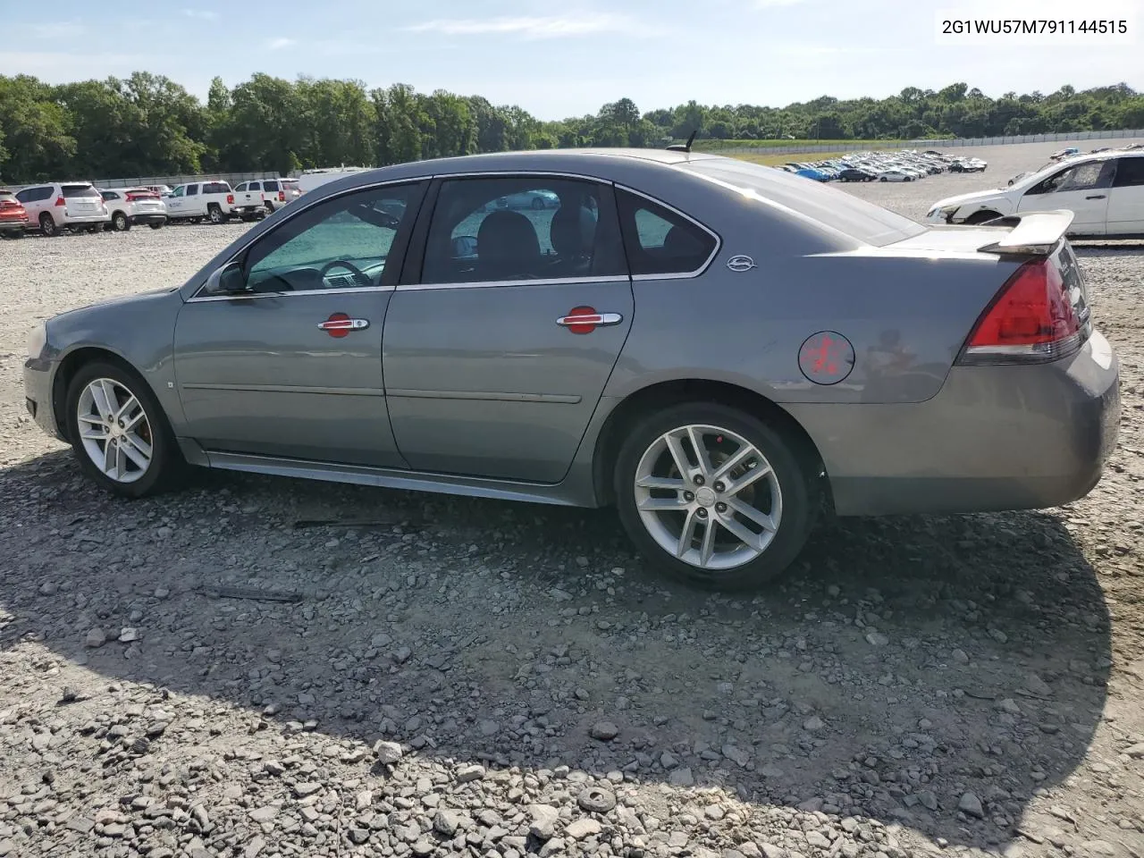 2009 Chevrolet Impala Ltz VIN: 2G1WU57M791144515 Lot: 56751284