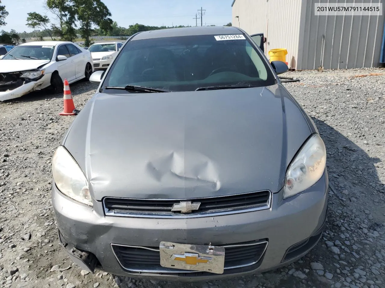 2009 Chevrolet Impala Ltz VIN: 2G1WU57M791144515 Lot: 56751284