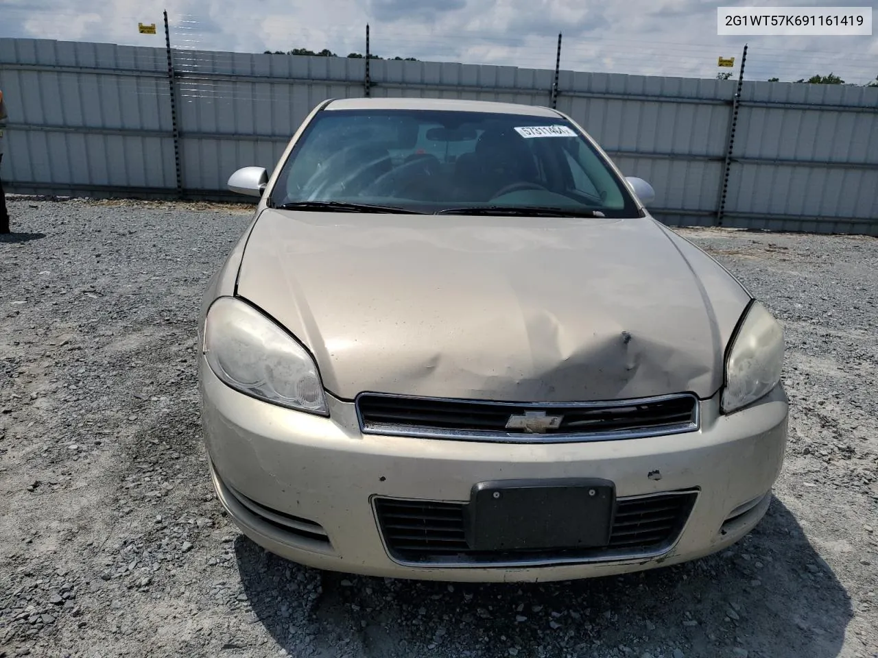 2009 Chevrolet Impala 1Lt VIN: 2G1WT57K691161419 Lot: 57311464