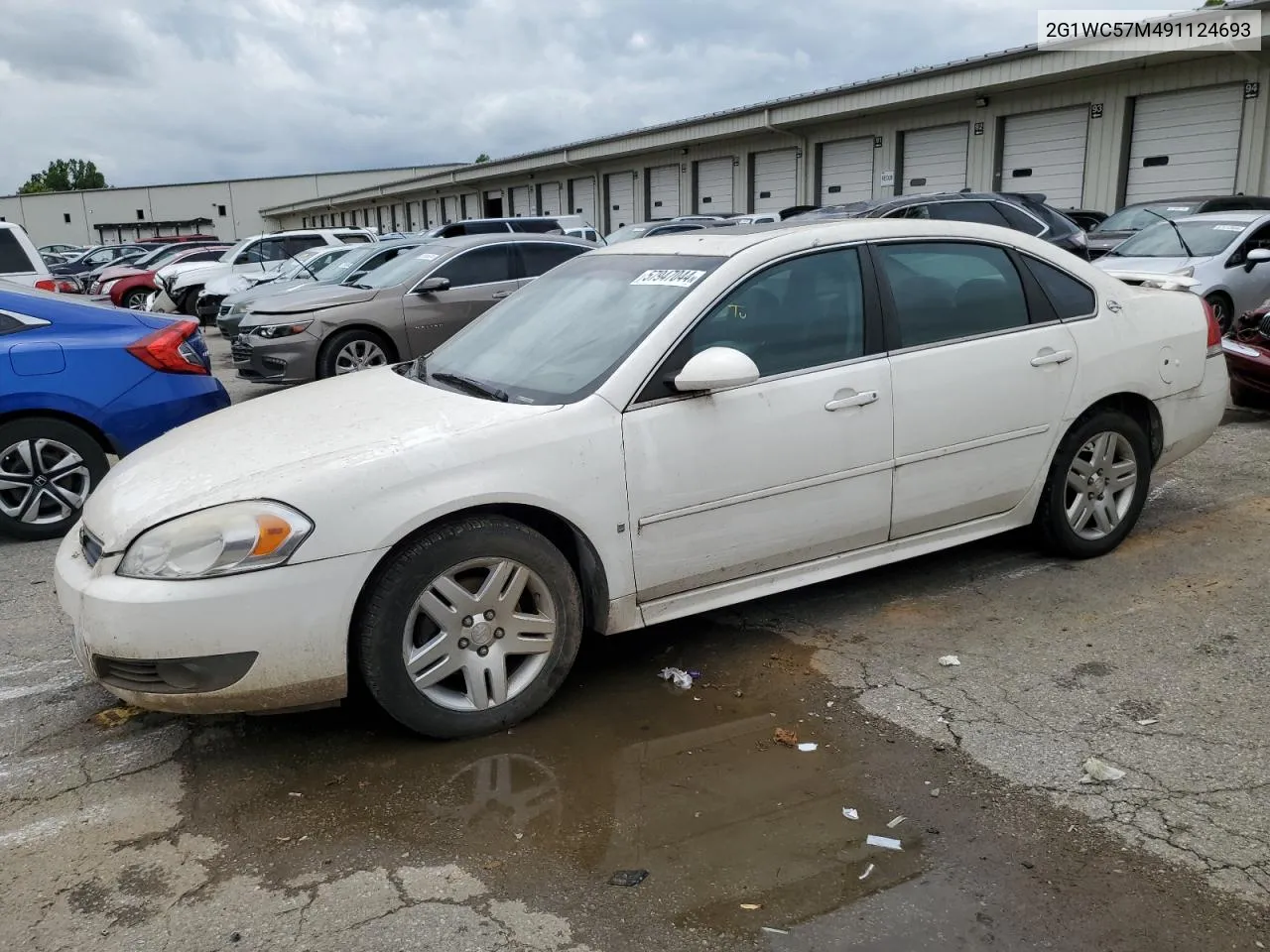 2009 Chevrolet Impala 2Lt VIN: 2G1WC57M491124693 Lot: 57947044