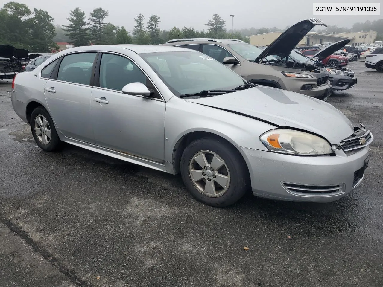 2009 Chevrolet Impala 1Lt VIN: 2G1WT57N491191335 Lot: 62274814