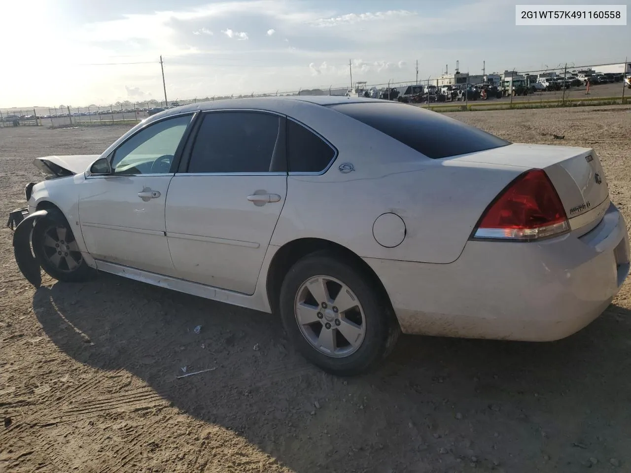 2009 Chevrolet Impala 1Lt VIN: 2G1WT57K491160558 Lot: 63294694