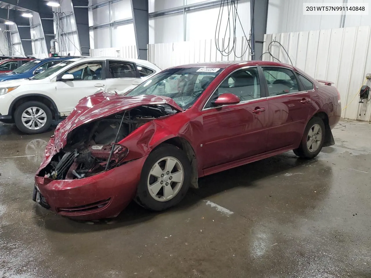 2009 Chevrolet Impala 1Lt VIN: 2G1WT57N991140848 Lot: 64753284