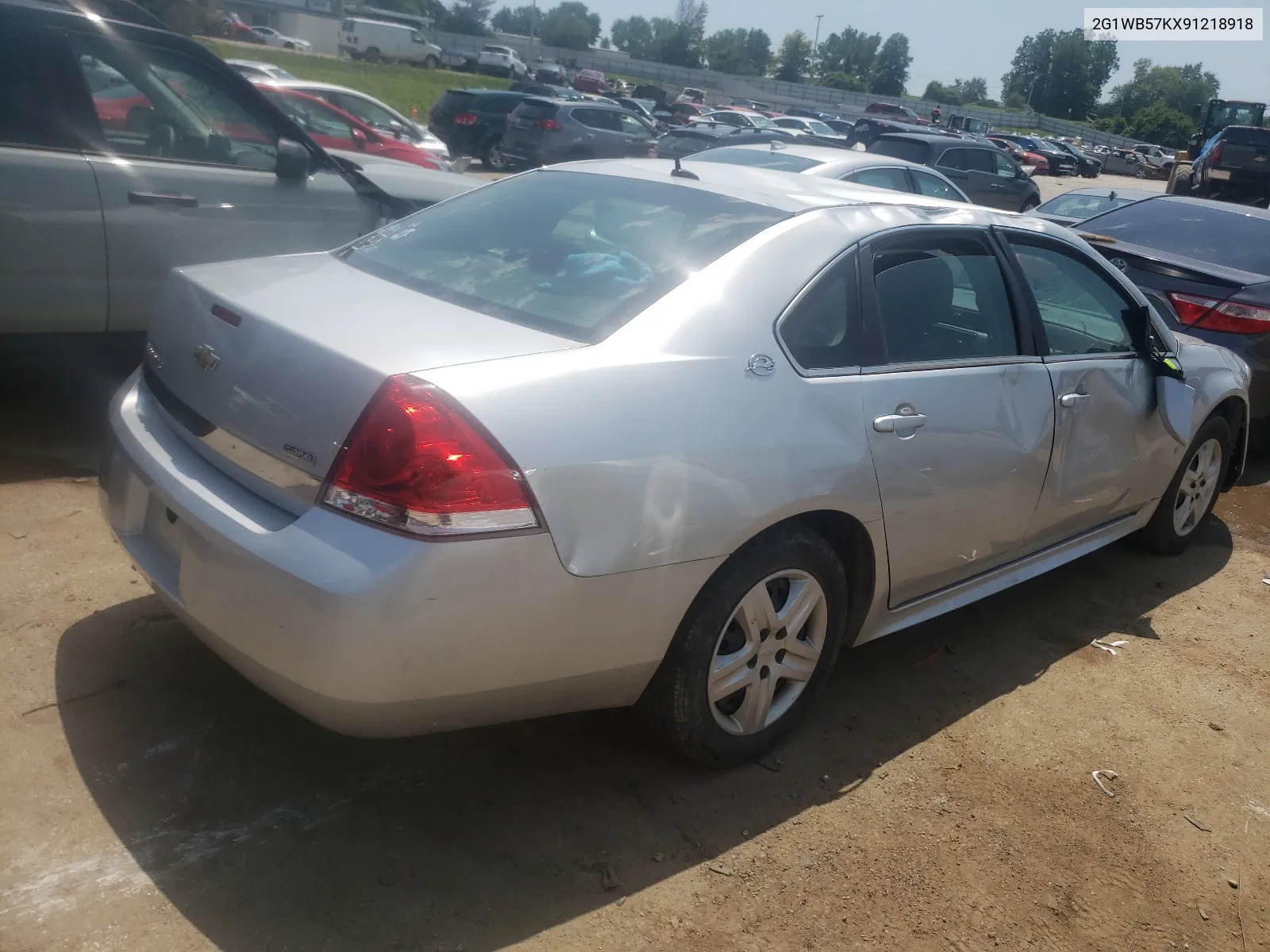 2G1WB57KX91218918 2009 Chevrolet Impala Ls