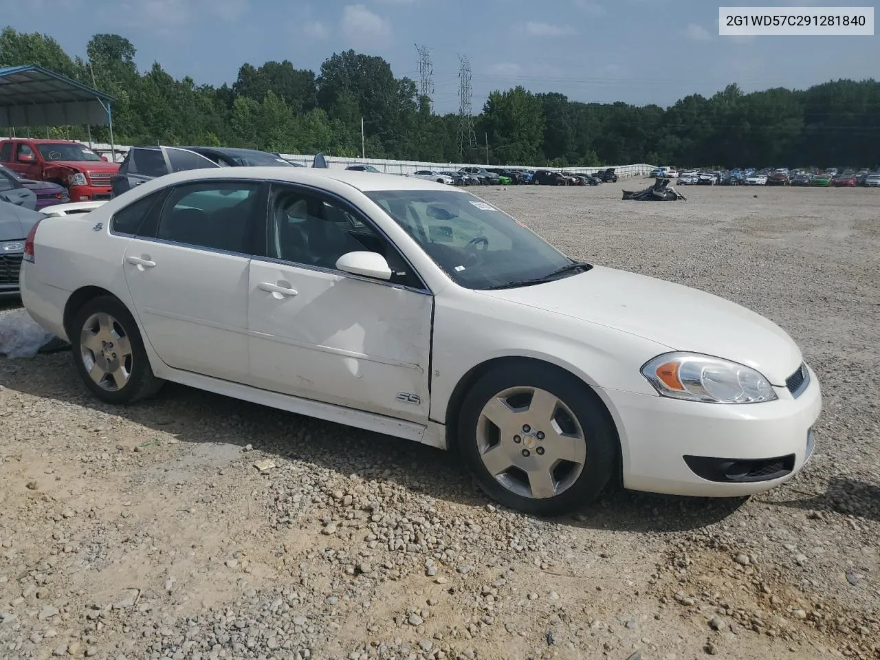 2009 Chevrolet Impala Ss VIN: 2G1WD57C291281840 Lot: 65559504