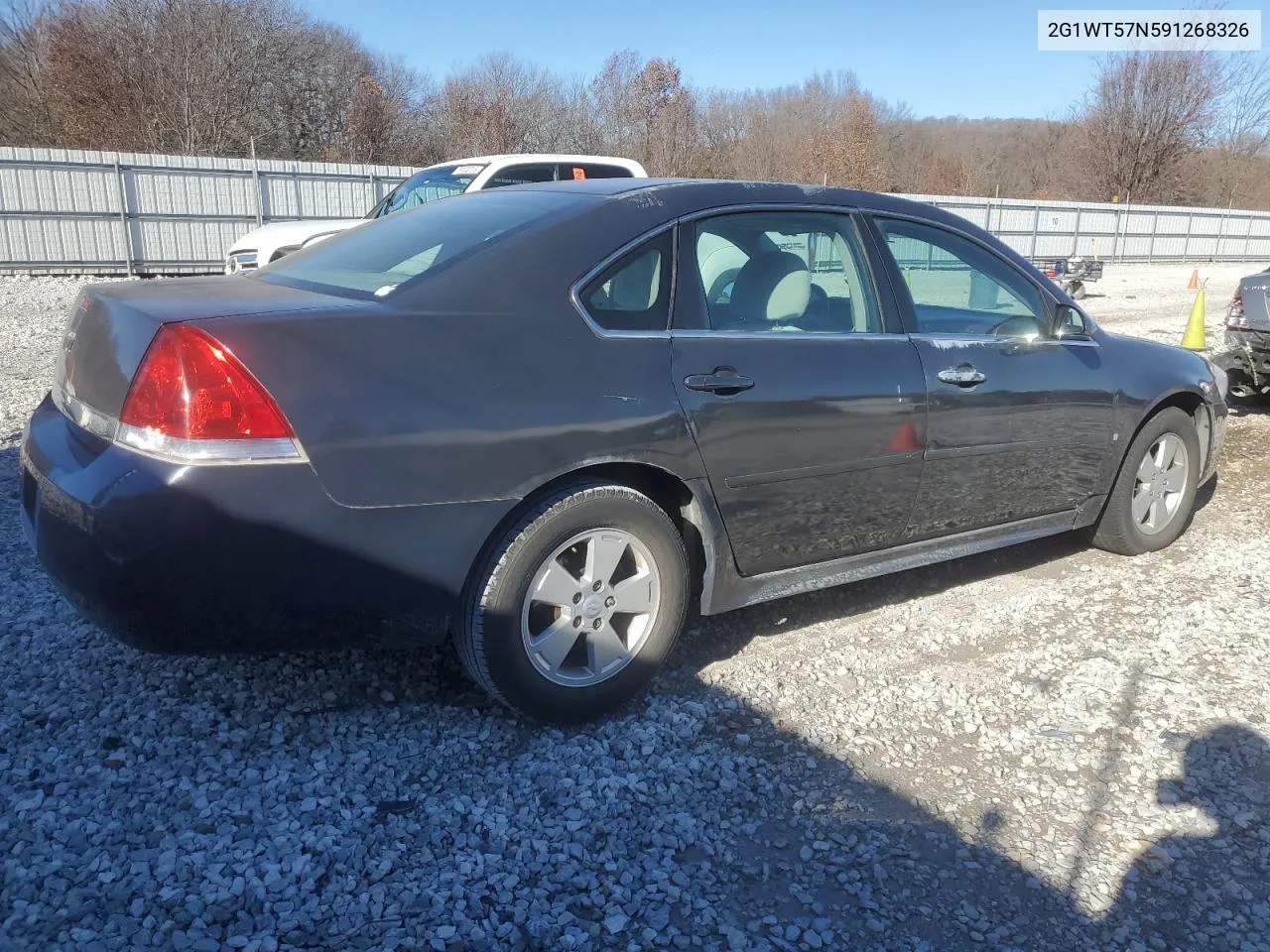 2009 Chevrolet Impala 1Lt VIN: 2G1WT57N591268326 Lot: 65883694