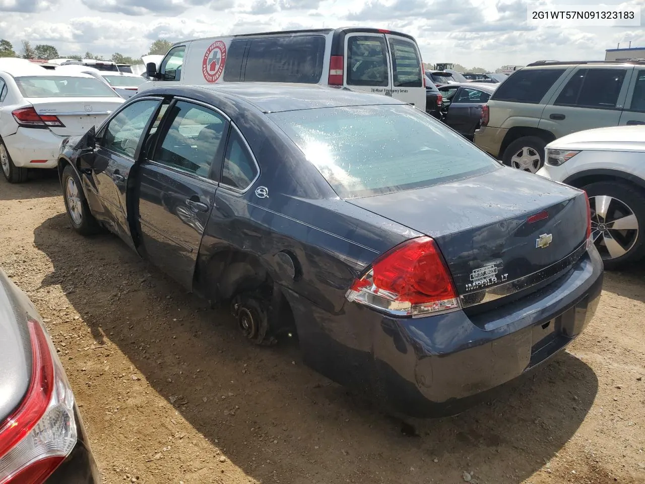 2009 Chevrolet Impala 1Lt VIN: 2G1WT57N091323183 Lot: 66031364