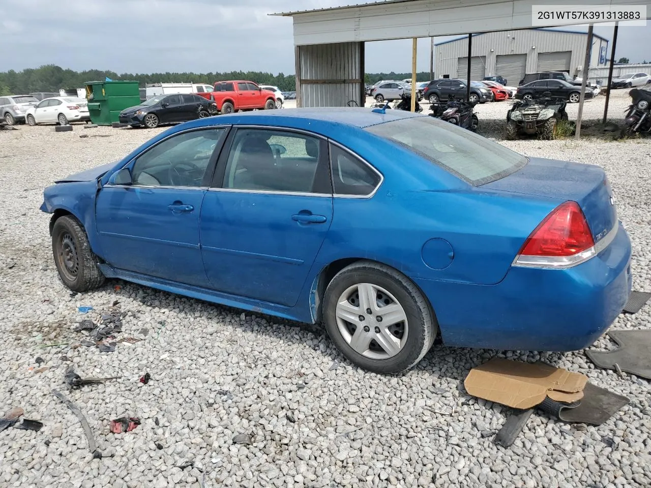 2009 Chevrolet Impala 1Lt VIN: 2G1WT57K391313883 Lot: 66169274