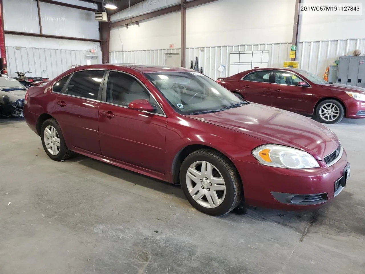 2009 Chevrolet Impala 2Lt VIN: 2G1WC57M191127843 Lot: 66354774