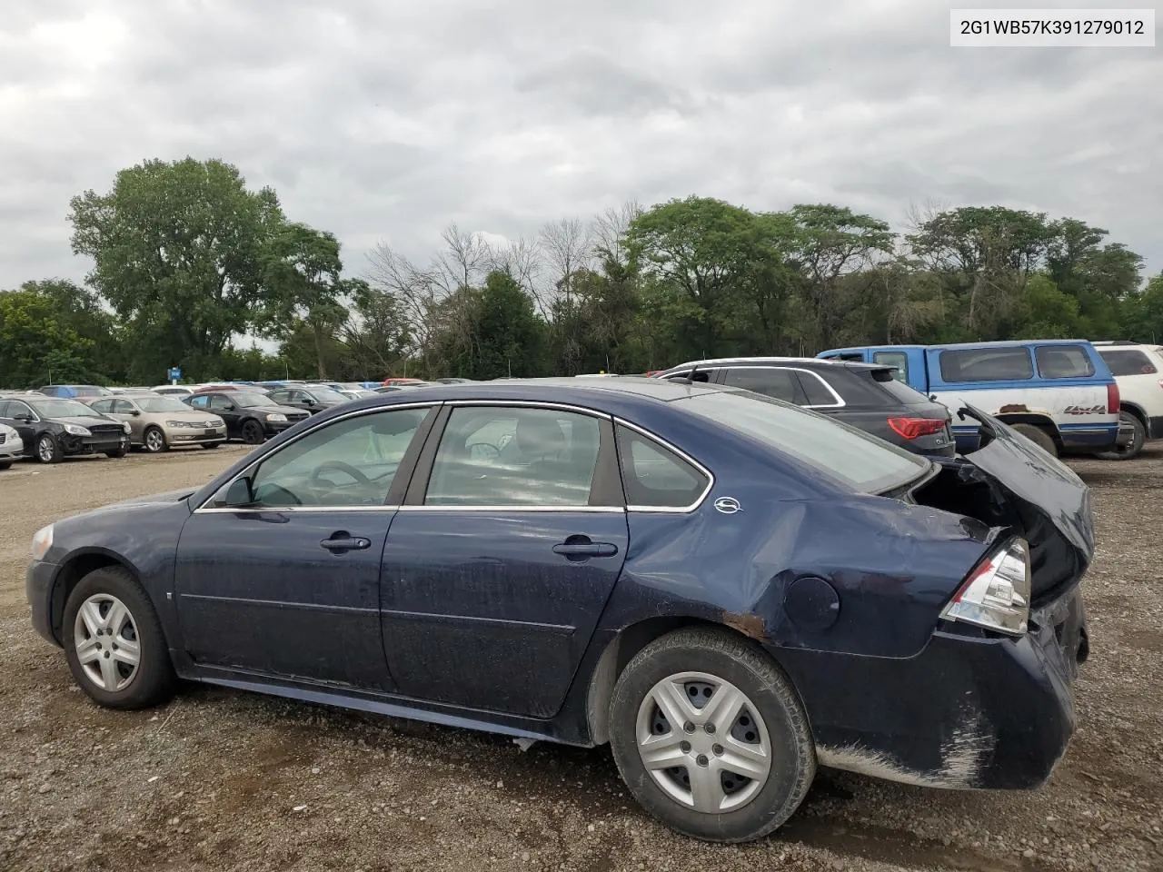 2G1WB57K391279012 2009 Chevrolet Impala Ls