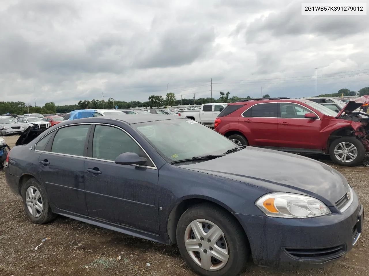 2009 Chevrolet Impala Ls VIN: 2G1WB57K391279012 Lot: 66379634