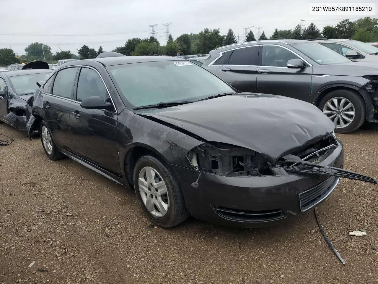 2G1WB57K891185210 2009 Chevrolet Impala Ls