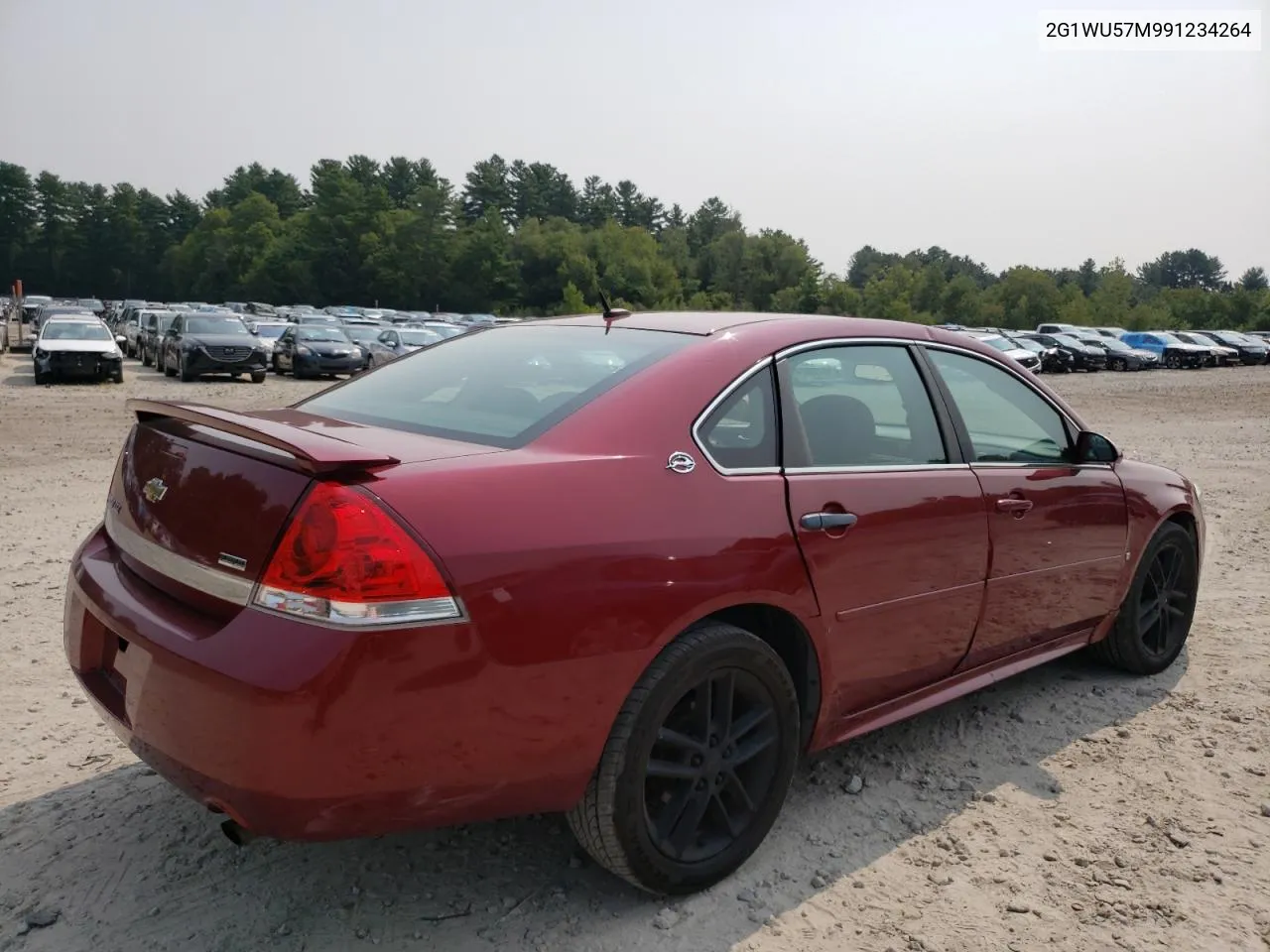 2009 Chevrolet Impala Ltz VIN: 2G1WU57M991234264 Lot: 67672024