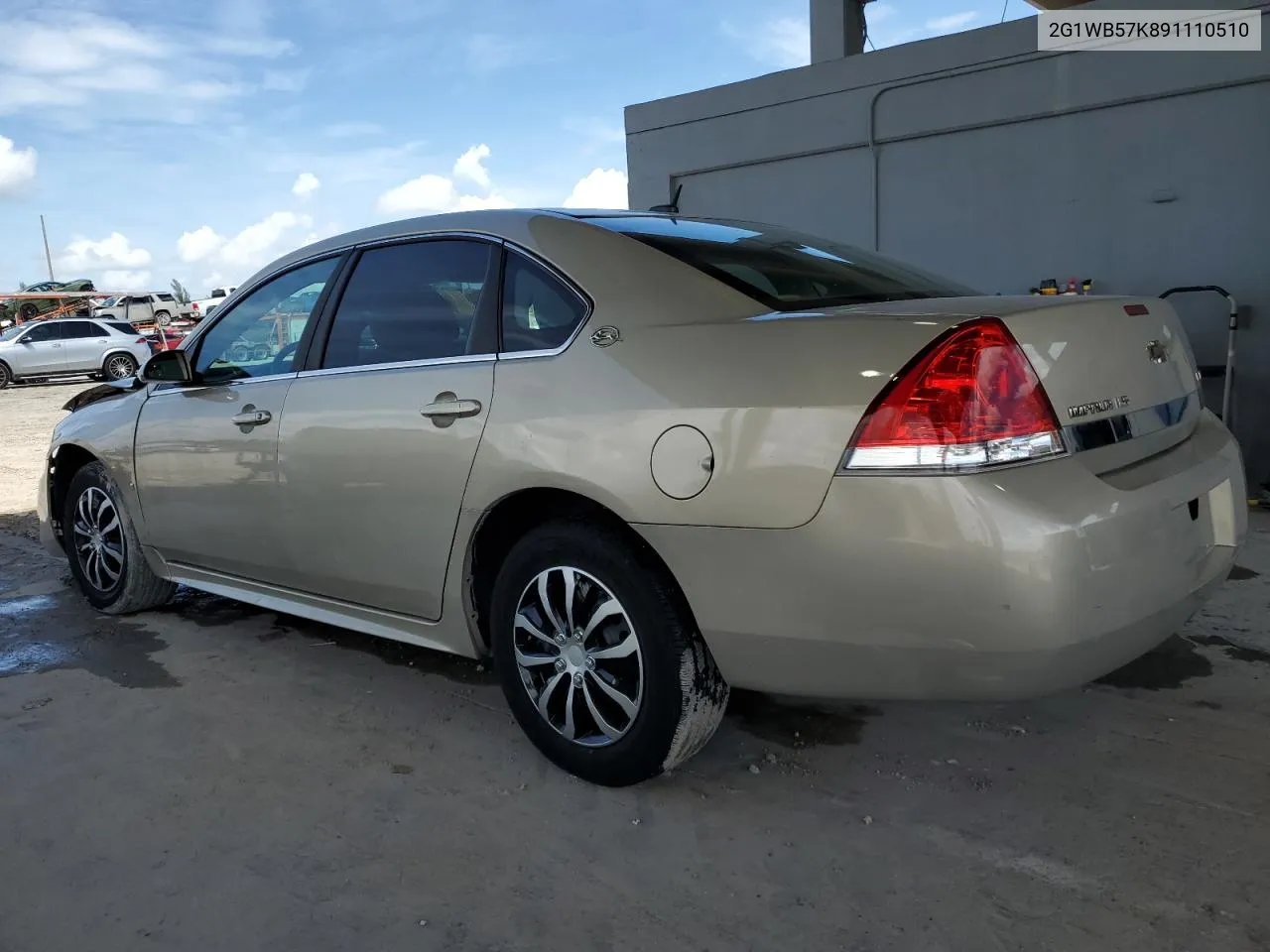 2009 Chevrolet Impala Ls VIN: 2G1WB57K891110510 Lot: 67687284