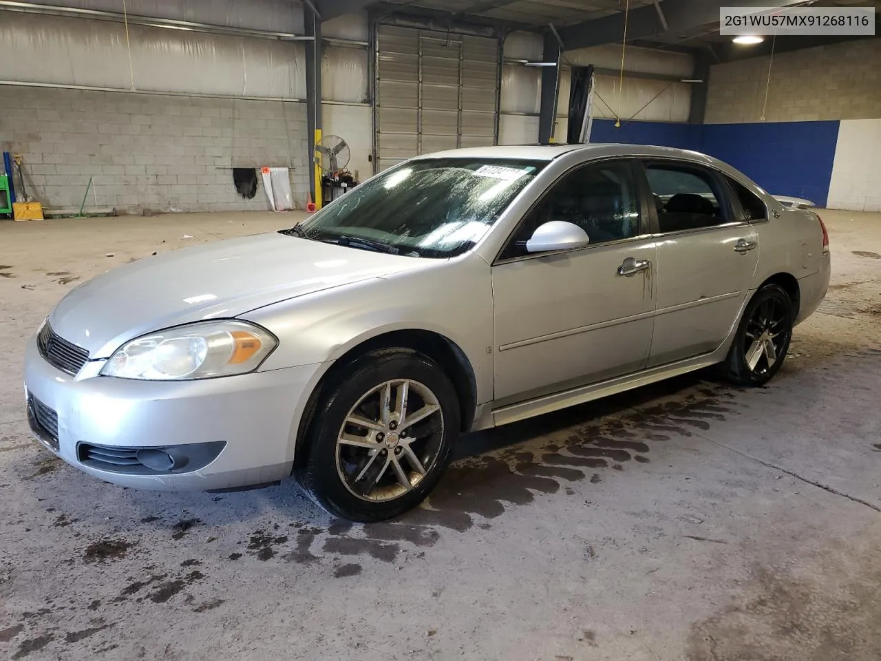 2009 Chevrolet Impala Ltz VIN: 2G1WU57MX91268116 Lot: 67724184