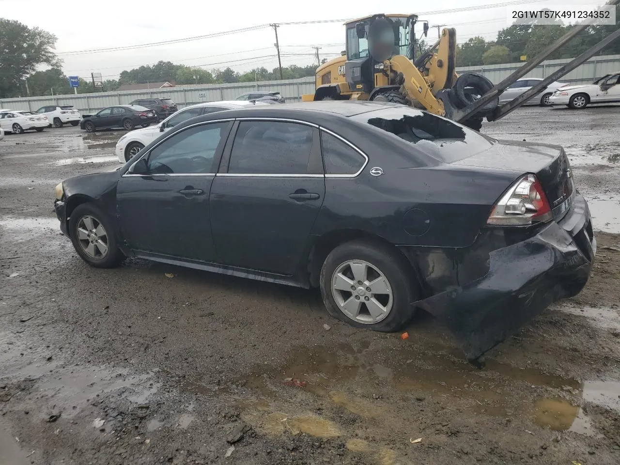 2G1WT57K491234352 2009 Chevrolet Impala 1Lt