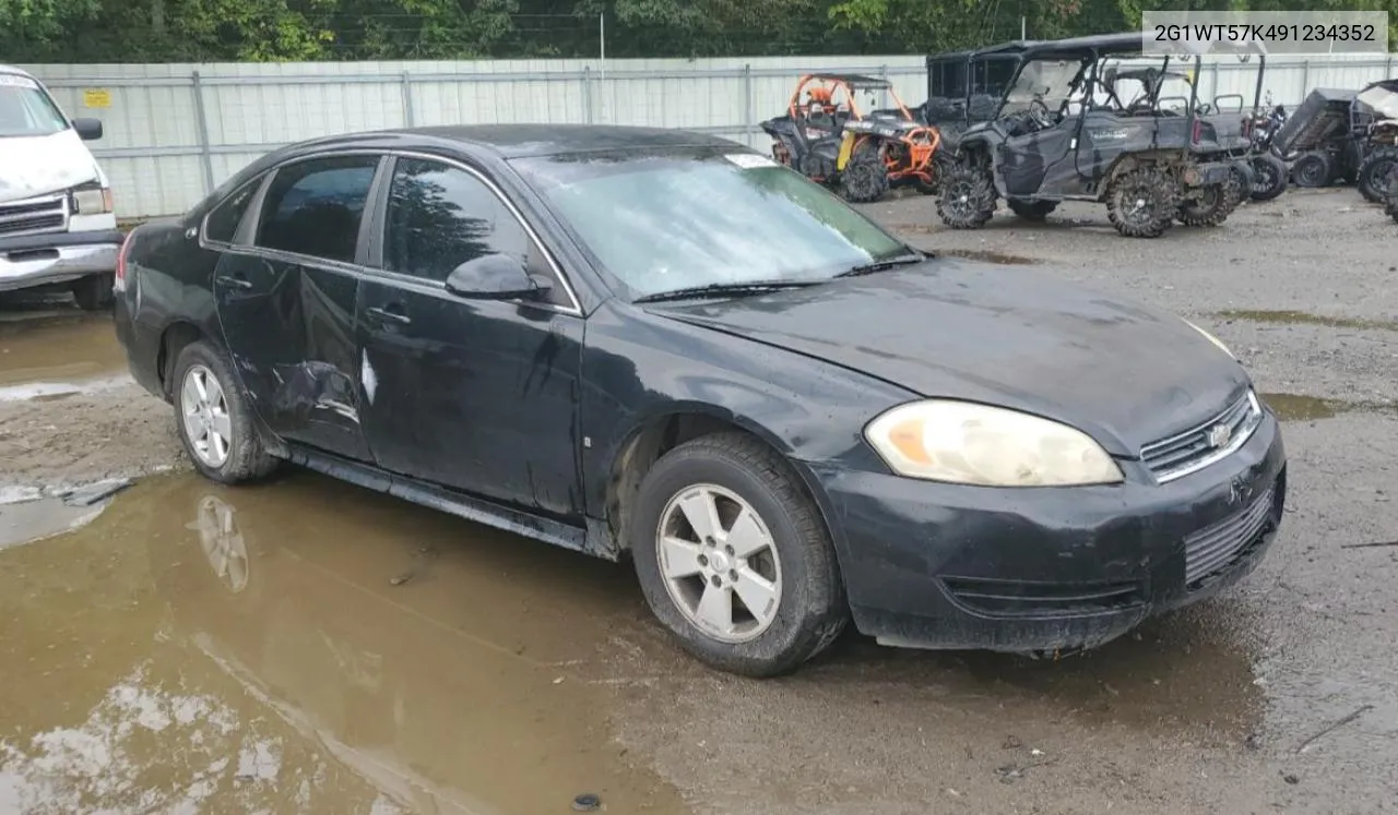 2G1WT57K491234352 2009 Chevrolet Impala 1Lt