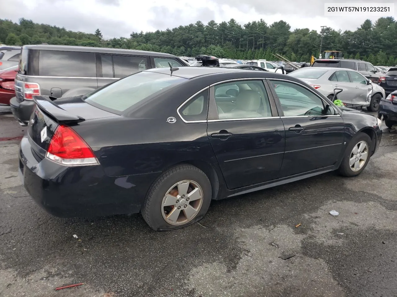 2009 Chevrolet Impala 1Lt VIN: 2G1WT57N191233251 Lot: 67855964