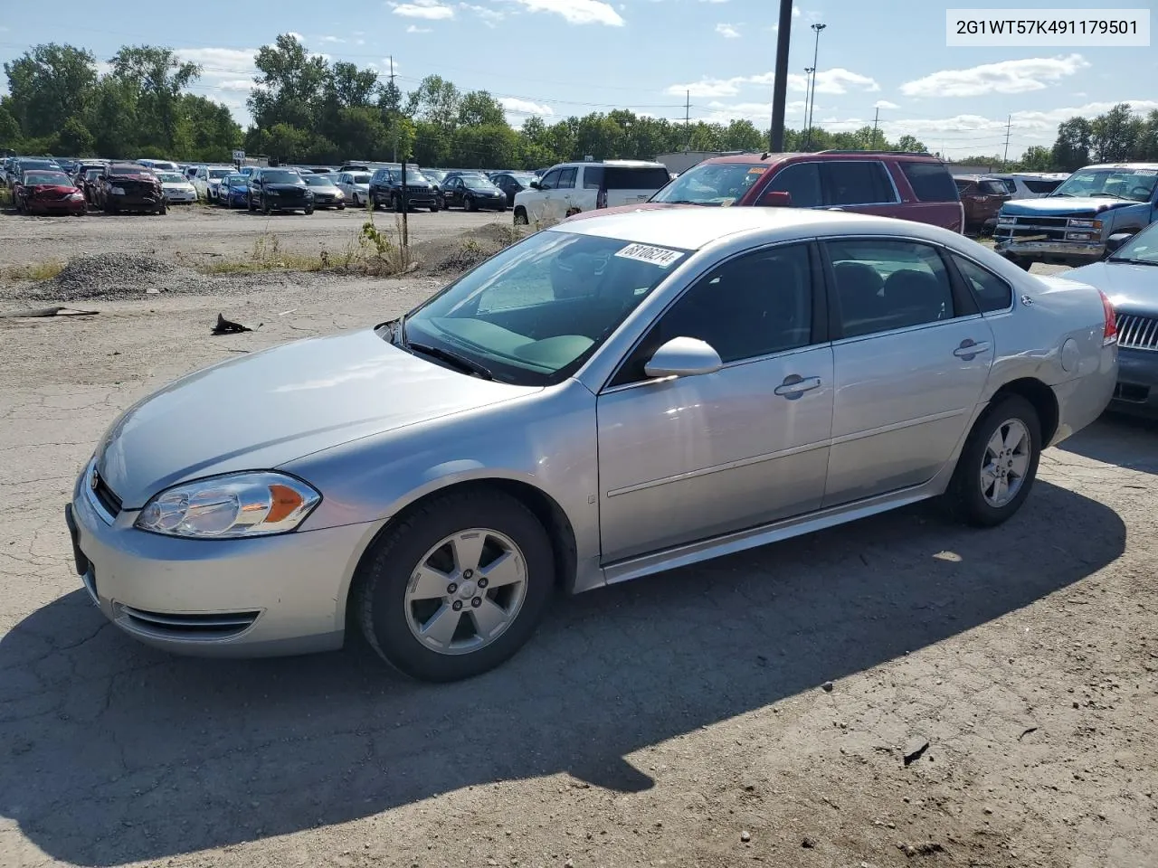 2G1WT57K491179501 2009 Chevrolet Impala 1Lt