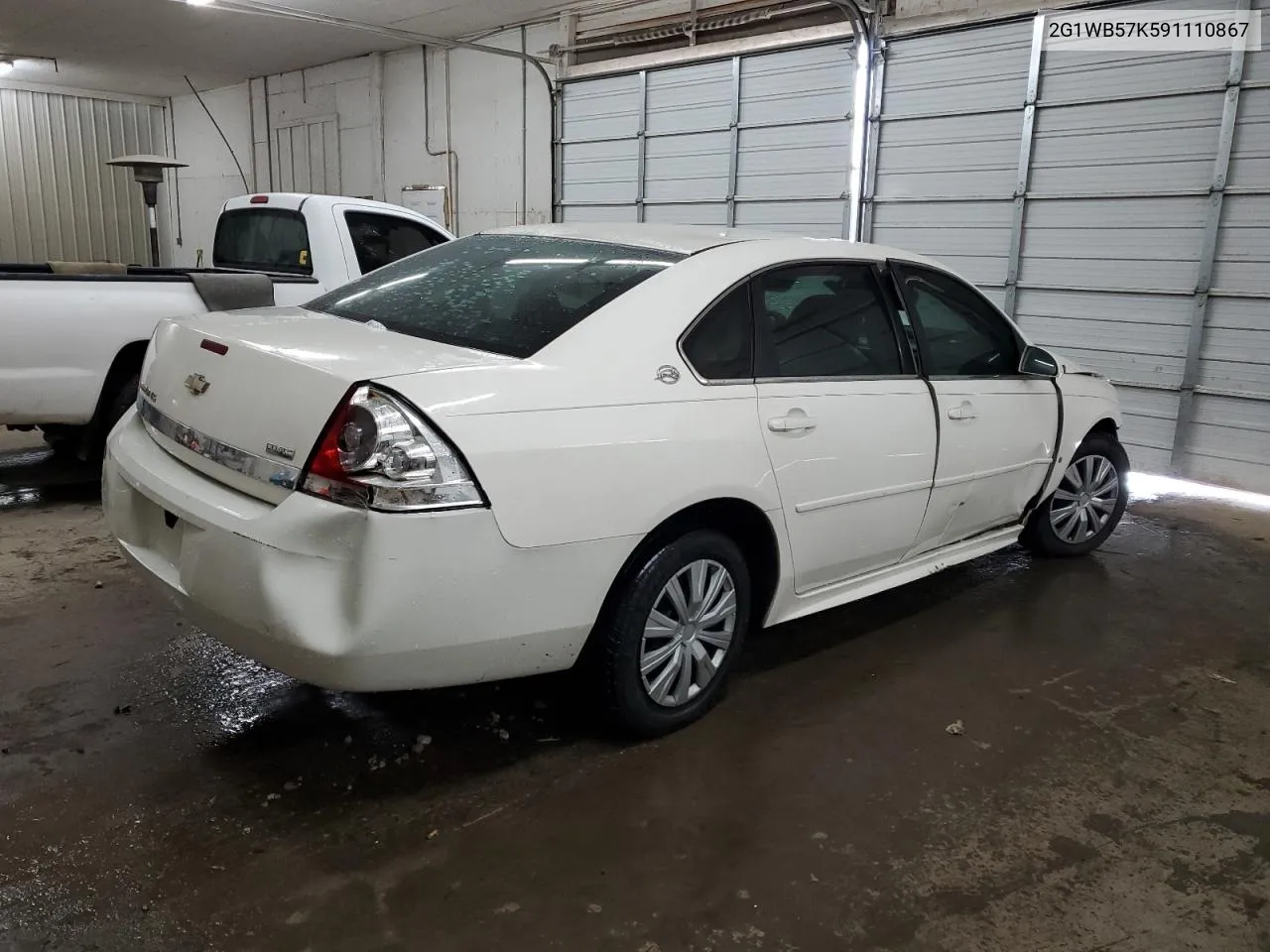 2009 Chevrolet Impala Ls VIN: 2G1WB57K591110867 Lot: 68134754