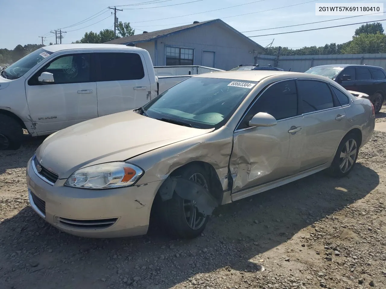 2G1WT57K691180410 2009 Chevrolet Impala 1Lt