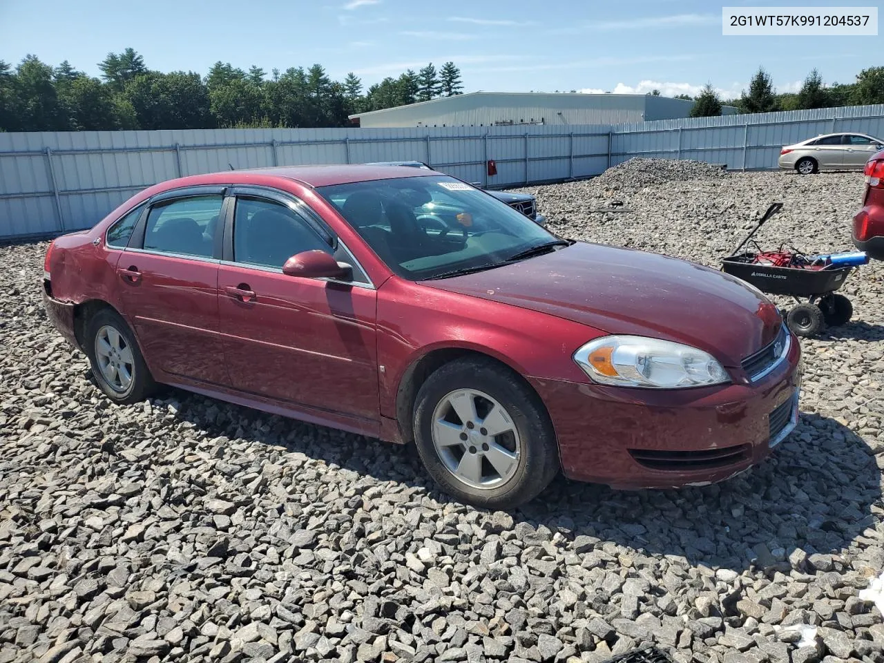 2009 Chevrolet Impala 1Lt VIN: 2G1WT57K991204537 Lot: 68856304