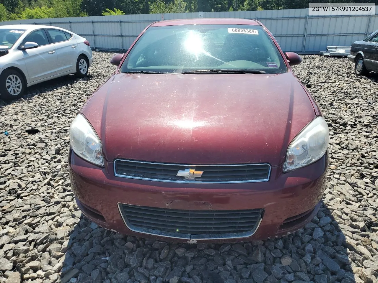 2009 Chevrolet Impala 1Lt VIN: 2G1WT57K991204537 Lot: 68856304