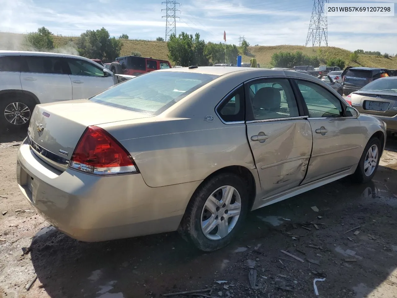 2009 Chevrolet Impala Ls VIN: 2G1WB57K691207298 Lot: 68993924