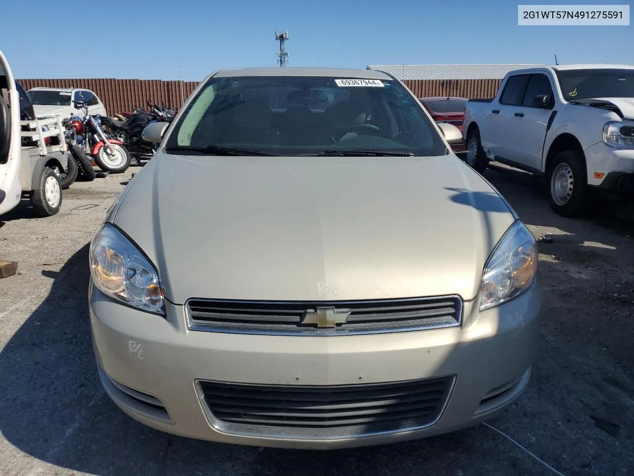 2009 Chevrolet Impala 1Lt VIN: 2G1WT57N491275591 Lot: 69367944